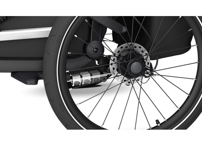 Thule Chariot Sport 2 pojedyncza czarna przyczepka rowerowa