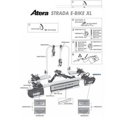 Atera części - Strada Sport srebrny balustrada